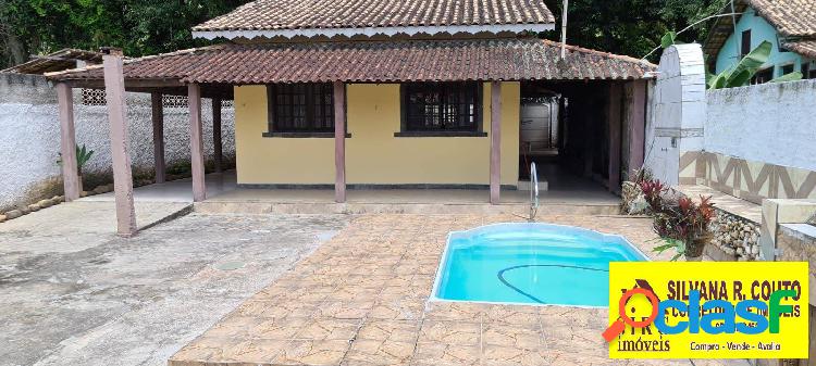 Itaipuaçu-Cond Campo&Mar II- Casa 2 Qts com Piscina- R$ 490