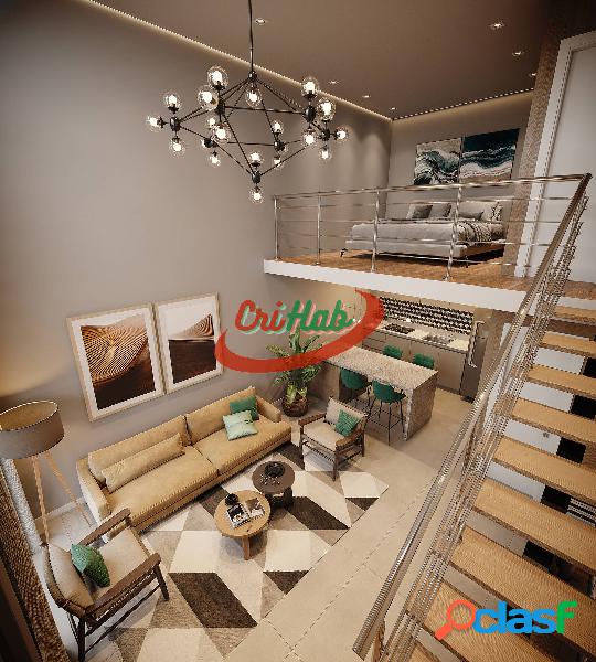Smart Living - Apartamento Lofts - 58m² na Argolo - Centro