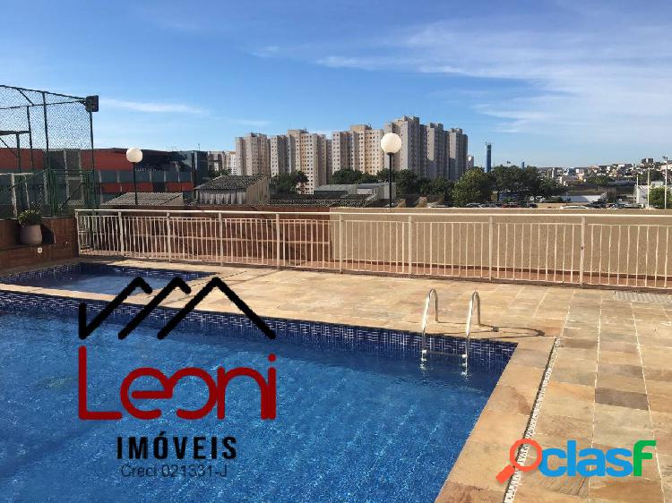 Apartamento com 2 dormitórios e lazer completo