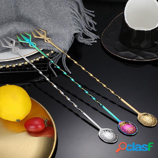 Stainless Steel Multifunction Coffee Spoon Tea Spoon Dessert