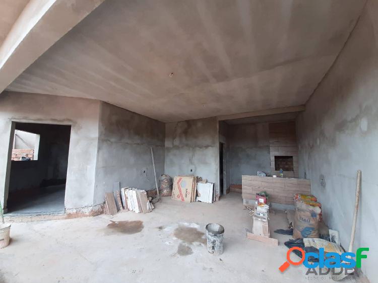 Casa 3/4 finalizando construção