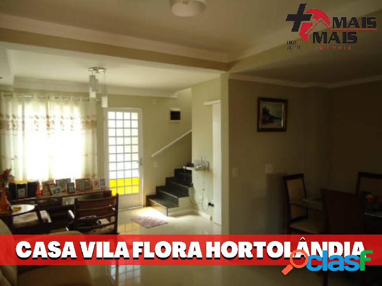 Casa Vila Flora 3 dorms de canto com corredor e entrada