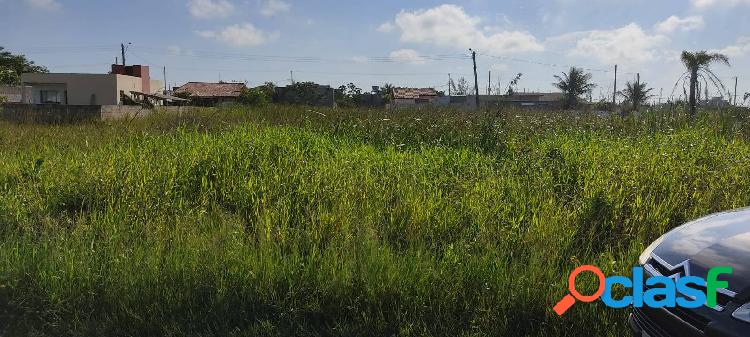 Terreno para venda tem 250m² Balneário no Yemar - Ilha