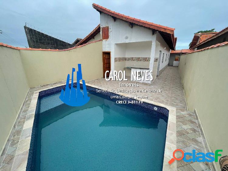 CASA NOVA 2 DORMITÓRIOS PISCINA FINANCIAMENTO BANCÁRIO