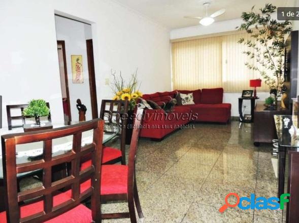 Apartamento em Santos, Gonzaga, 2 dormitórios.