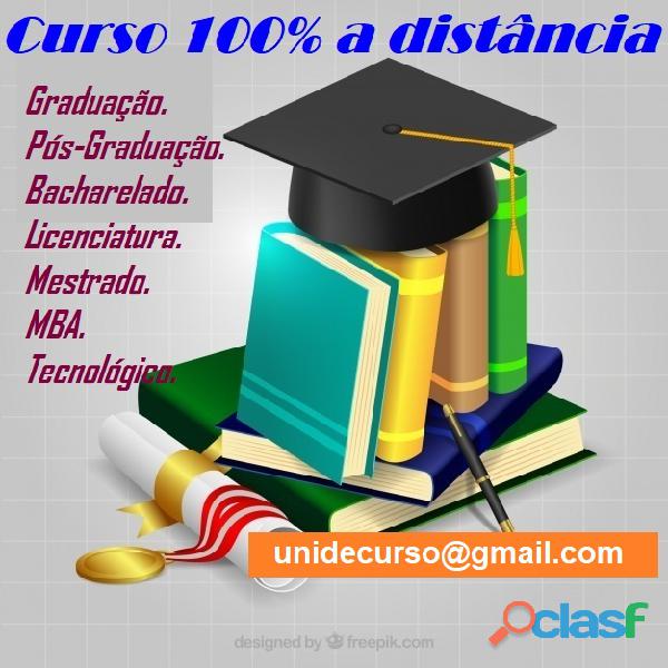Cursos Universitário Sem pagamento antecipado