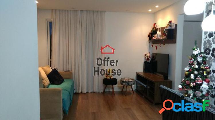 Apartamento com 3 dorms em Santo André - Vila Alzira por