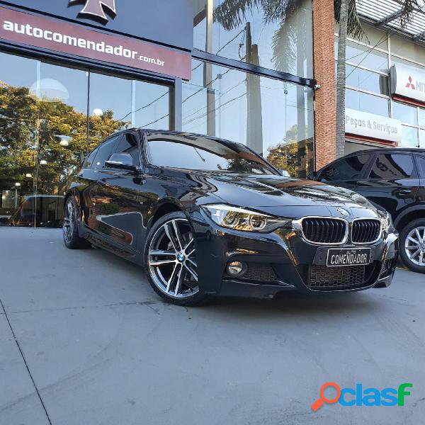 BMW 328IA M SPORT 2.0 16V FLEX 4P PRETO 2018 2.0 FLEX