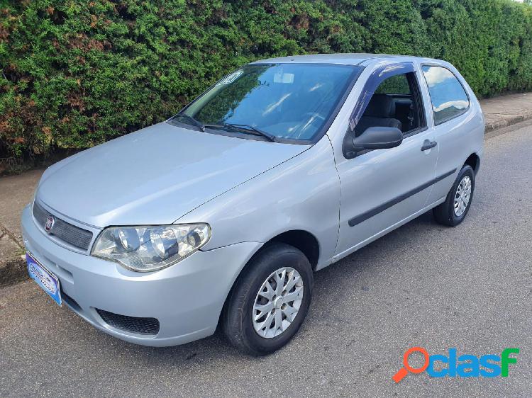 FIAT PALIO 1.0 ECONOMY FIRE FLEX 8V 2P PRATA 2010 1.0 FLEX