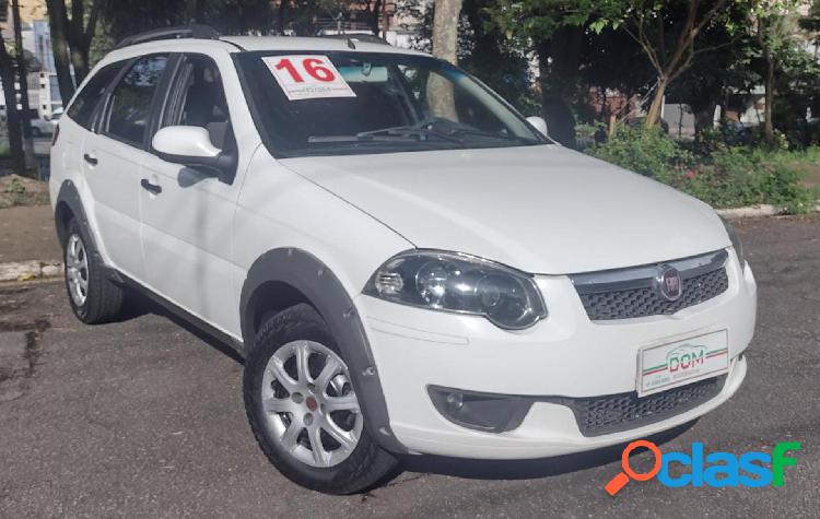 FIAT PALIO WEEKEND TREKKING 1.6 FLEX 16V 5P BRANCO 2016 1.6