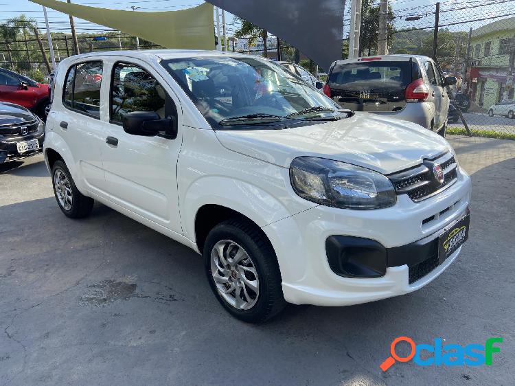 FIAT UNO ATTRACTIVE 1.0 FIRE FLEX 8V 5P BRANCO 2019 1.0 FLEX