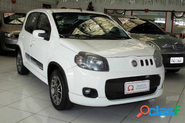 FIAT UNO SPORTING 1.4 EVO FIRE FLEX 8V 4P BRANCO 2014 1.4