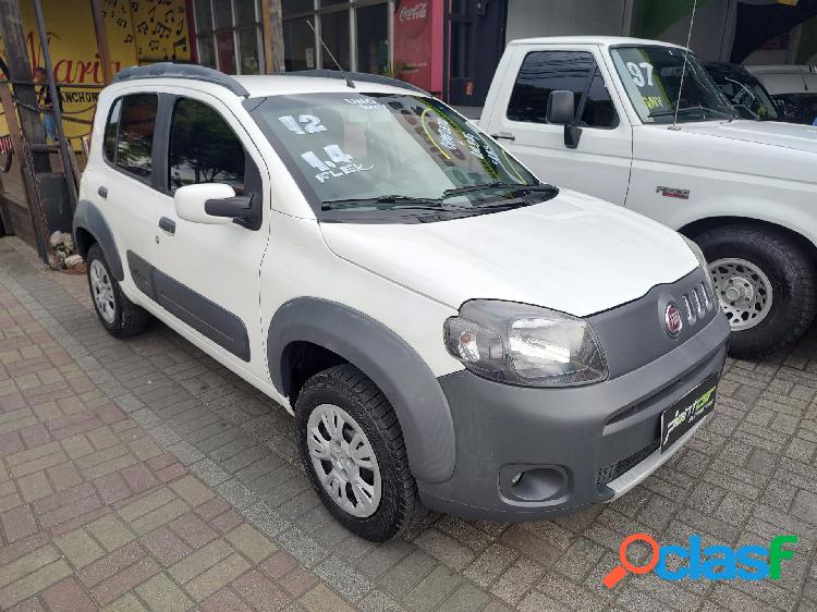 FIAT UNO WAY CELEB. 1.4 EVO FIRE FLEX 8V 5P BRANCO 2012 1.4