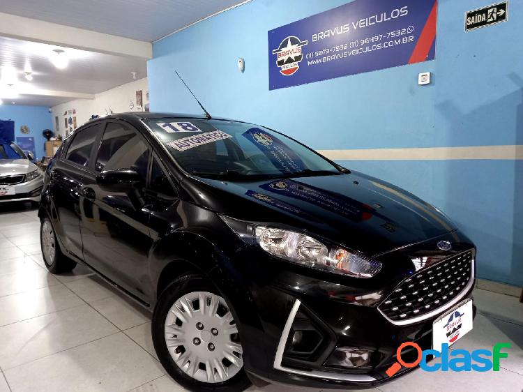 FORD FIESTA SE 1.6 16V FLEX 5P PRETO 2018 1.6 FLEX