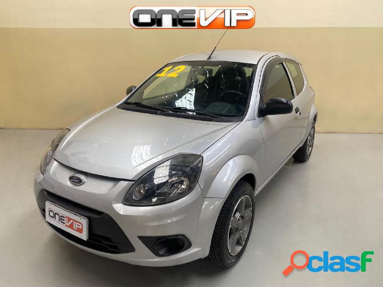 FORD KA 1.0 8V1.0 8V ST FLEX 3P PRATA 2012 1.0 FLEX