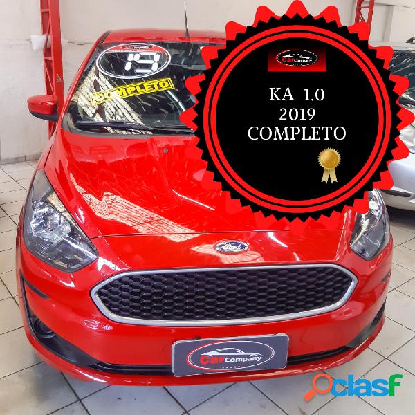 FORD KA 1.0 SESE PLUS TIVCT FLEX 5P VERMELHO 2019 1.0 FLEX