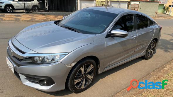 HONDA CIVIC SEDAN EX 2.0 FLEX 16V AUT.4P PRATA 2018 2.0 FLEX