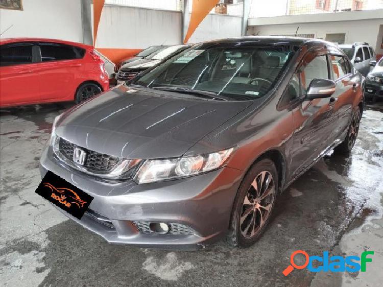 HONDA CIVIC SEDAN LXR 2.0 FLEXONE 16V AUT. 4P CINZA 2015 2.0