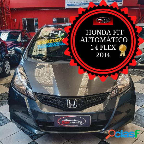 HONDA FIT CX 1.4 FLEX 16V 5P AUT. CINZA 2014 1.4 FLEX
