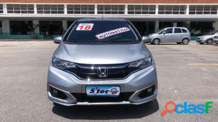 HONDA FIT LX 1.5 FLEXONE 16V 5P AUT. PRATA 2018 1.5 FLEX