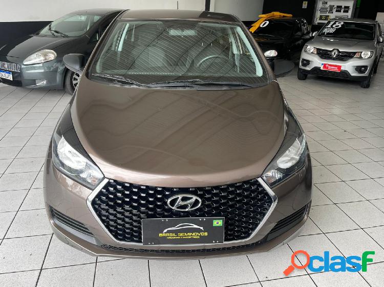 HYUNDAI HB20 UNIQUE 1.0 FLEX 12V MEC. MARROM 2019 1.0 FLEX