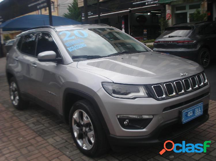 JEEP COMPASS LONGITUDE 2.0 4X2 FLEX 16V AUT. PRATA 2020 2.0