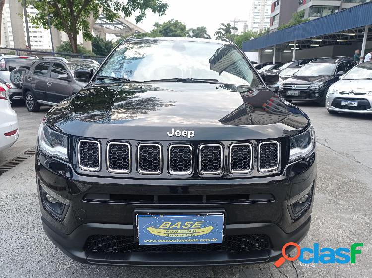 JEEP COMPASS LONGITUDE 2.0 4X2 FLEX 16V AUT. PRETO 2020 2.0