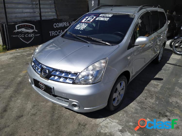 NISSAN LIVINA GRAND SL 1.8 16V FLEX FUEL AUT. PRATA 2012 1.8