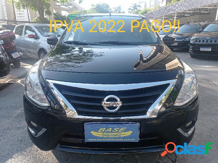 NISSAN VERSA SL 1.6 16V FLEXSTART 4P MEC. PRETO 2018 1.6