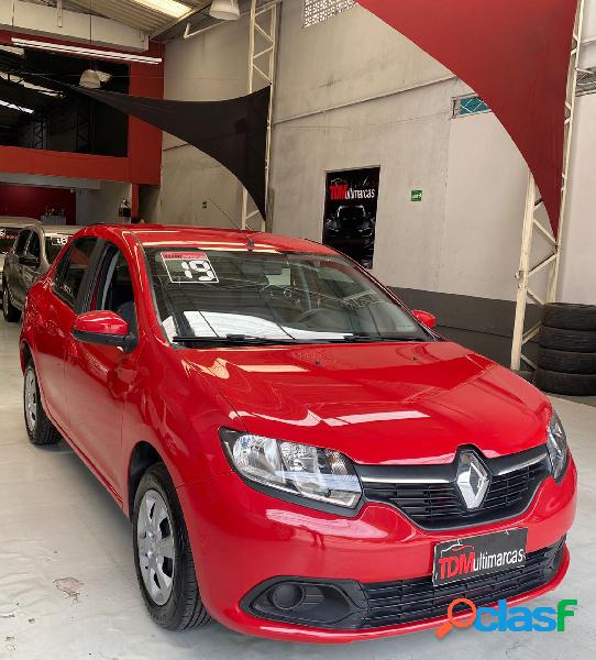 RENAULT LOGAN EXPRESSION FLEX 1.0 12V 4P VERMELHO 2019 1.0