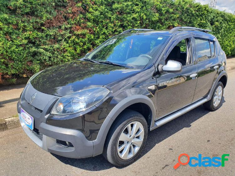 RENAULT SANDERO STEPWAY HI-FLEX 1.6 16V 5P AUT. PRETO 2013