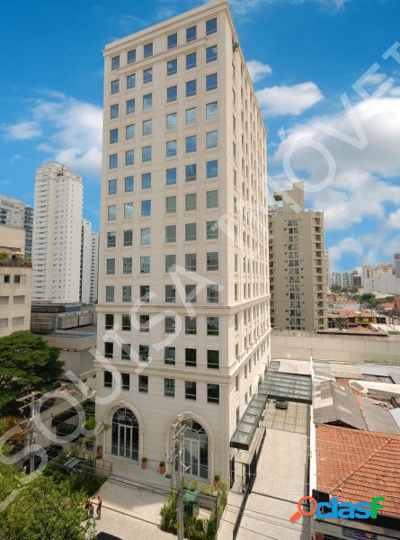 Sala Comercial com 107 m2 em São Paulo - Moema para alugar