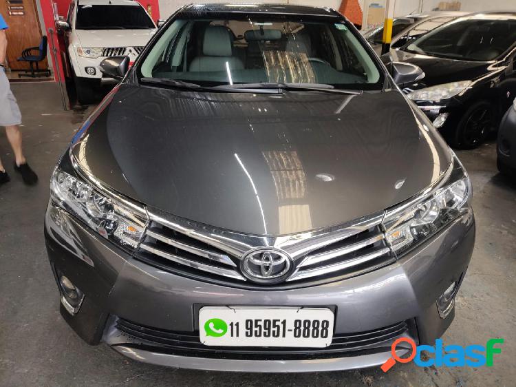 TOYOTA COROLLA GLI 1.8 FLEX 16V AUT. CINZA 2017 1.8 FLEX