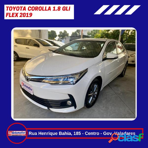 TOYOTA COROLLA GLI UPPER 1.8 FLEX 16V AUT. BRANCO 2019 1.8