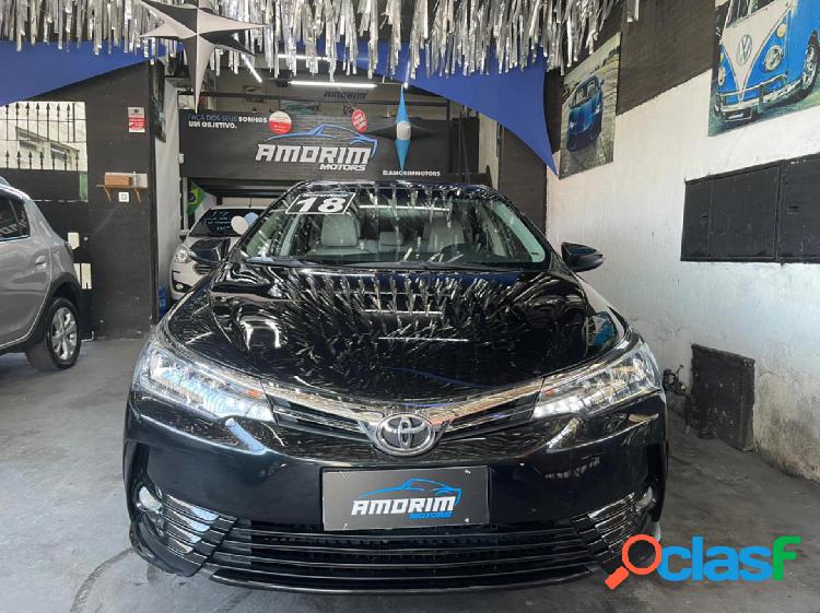 TOYOTA COROLLA GLI UPPER 1.8 FLEX 16V AUT. PRETO 2018 1.8