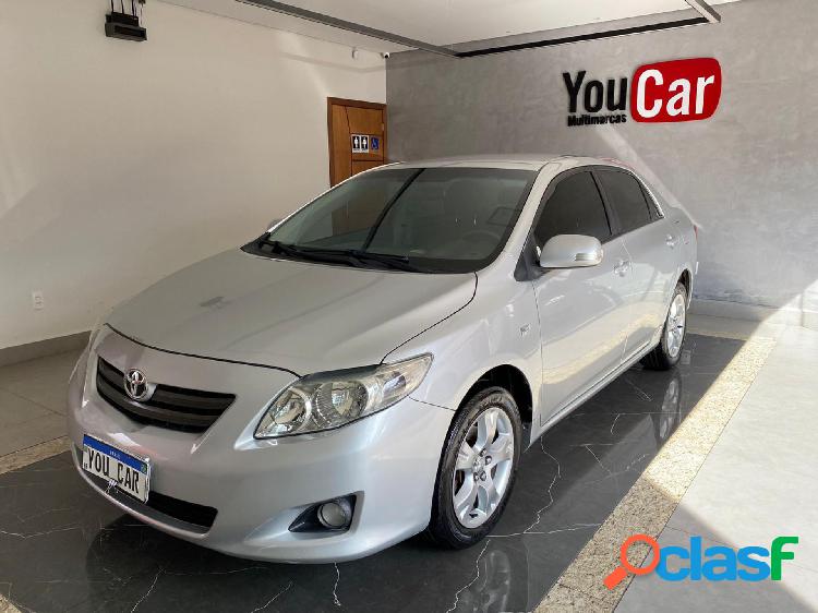 TOYOTA COROLLA XEI 1.81.8 FLEX 16V AUT. PRATA 2009 1.8 FLEX