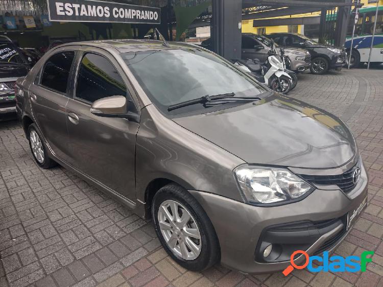 TOYOTA ETIOS XLS SEDAN 1.5 FLEX 16V 4P AUT. CINZA 2018 1.5