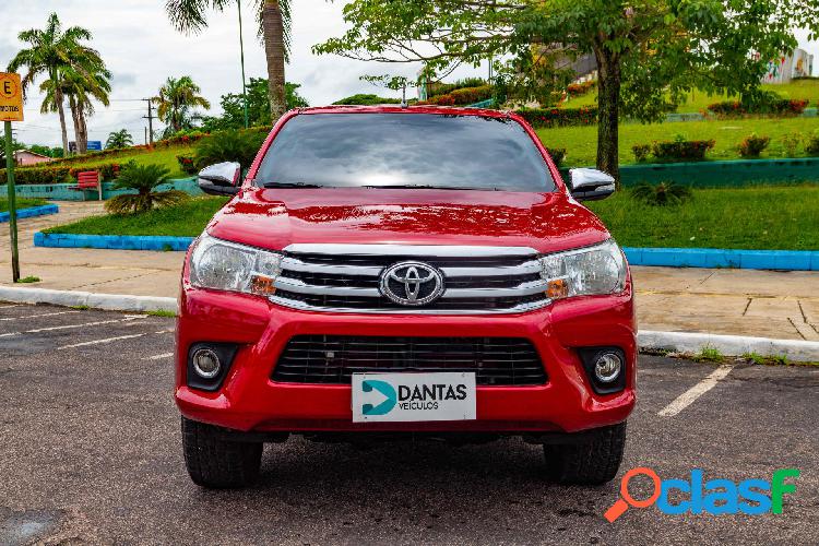 TOYOTA HILUX CD SRV 4X4 2.7 FLEX 16V AUT. VERMELHO 2017 2.7