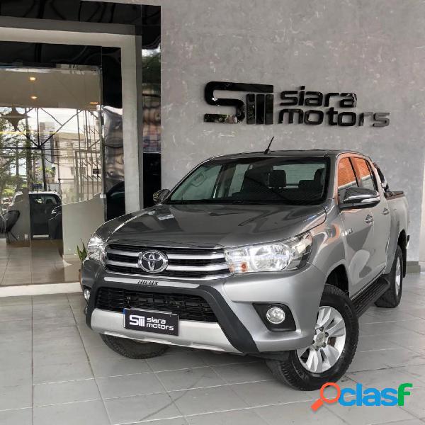 TOYOTA HILUX CD SRV 4X4 2.8 TDI DIESEL AUT. PRATA 2017 2.8