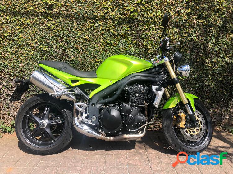 TRIUMPH SPEED TRIPLE 1050I VERDE 2007 1050 GASOLINA