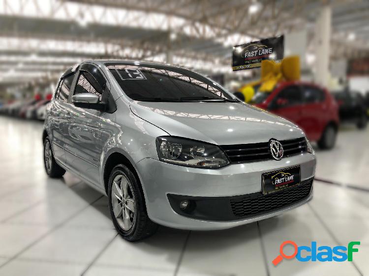 VOLKSWAGEN FOX 1.6 MI TOTAL FLEX 8V 5P PRATA 2013 1.6 FLEX