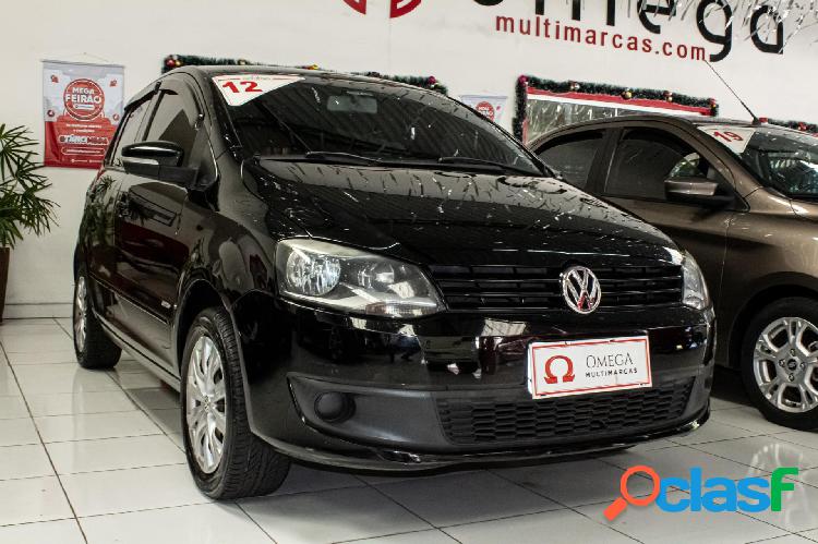 VOLKSWAGEN FOX 1.6 MI TOTAL FLEX 8V 5P PRETO 2012 1.6 FLEX