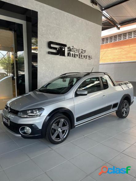 VOLKSWAGEN SAVEIRO CROSS 1.6 T. FLEX 16V CE PRATA 2015 1.6