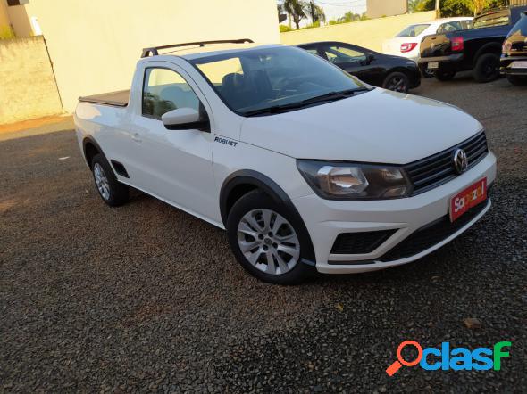 VOLKSWAGEN SAVEIRO ROBUST 1.6 TOTAL FLEX 8V BRANCO 2017 1.6