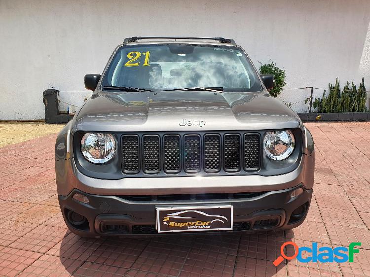 JEEP RENEGADE SPORT 1.8 4X2 FLEX 16V AUT. CINZA 2021 1.8