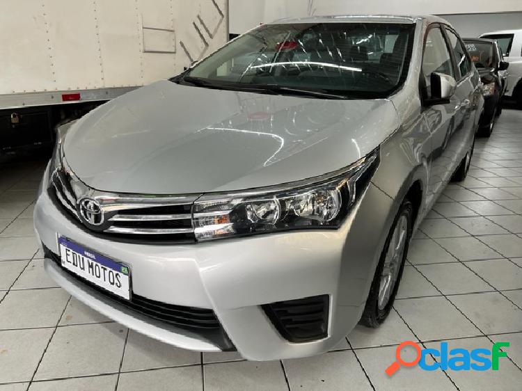 TOYOTA COROLLA GLI 1.8 FLEX 16V AUT. PRATA 2017 1.8 FLEX