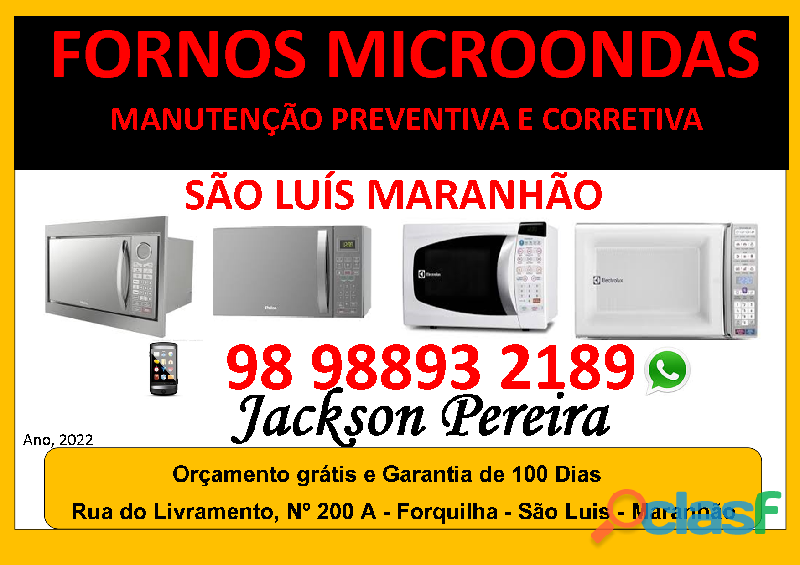 Assistência Técnica de Microondas Electrolux em São luís