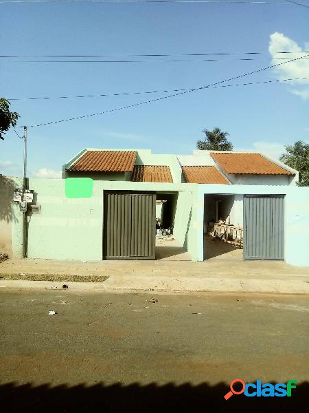 Casa nova Setor Nova Olinda, 2/4 sendo 1 suíte, quintal