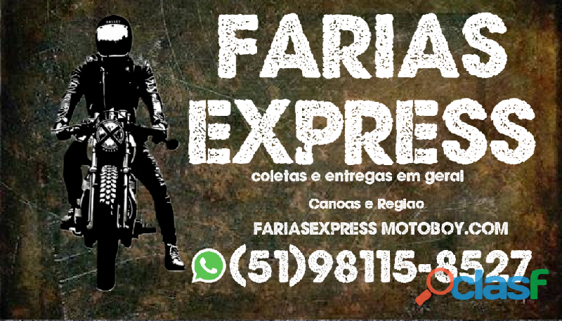 FARIAS EXPRESS MOTOBOY CANOAS