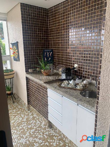 Apartamento 3 quartos, suíte e varanda Gourmet na Mooca